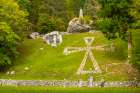 Slovenia, Soca. WWI cemetery. Art Print